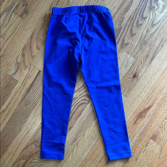 Hanna Andersson - Bright Basics Leggings in Baltic Blue - Picture 4 of 7